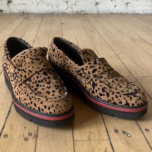 Rag & Bone Leopard Print Loafers